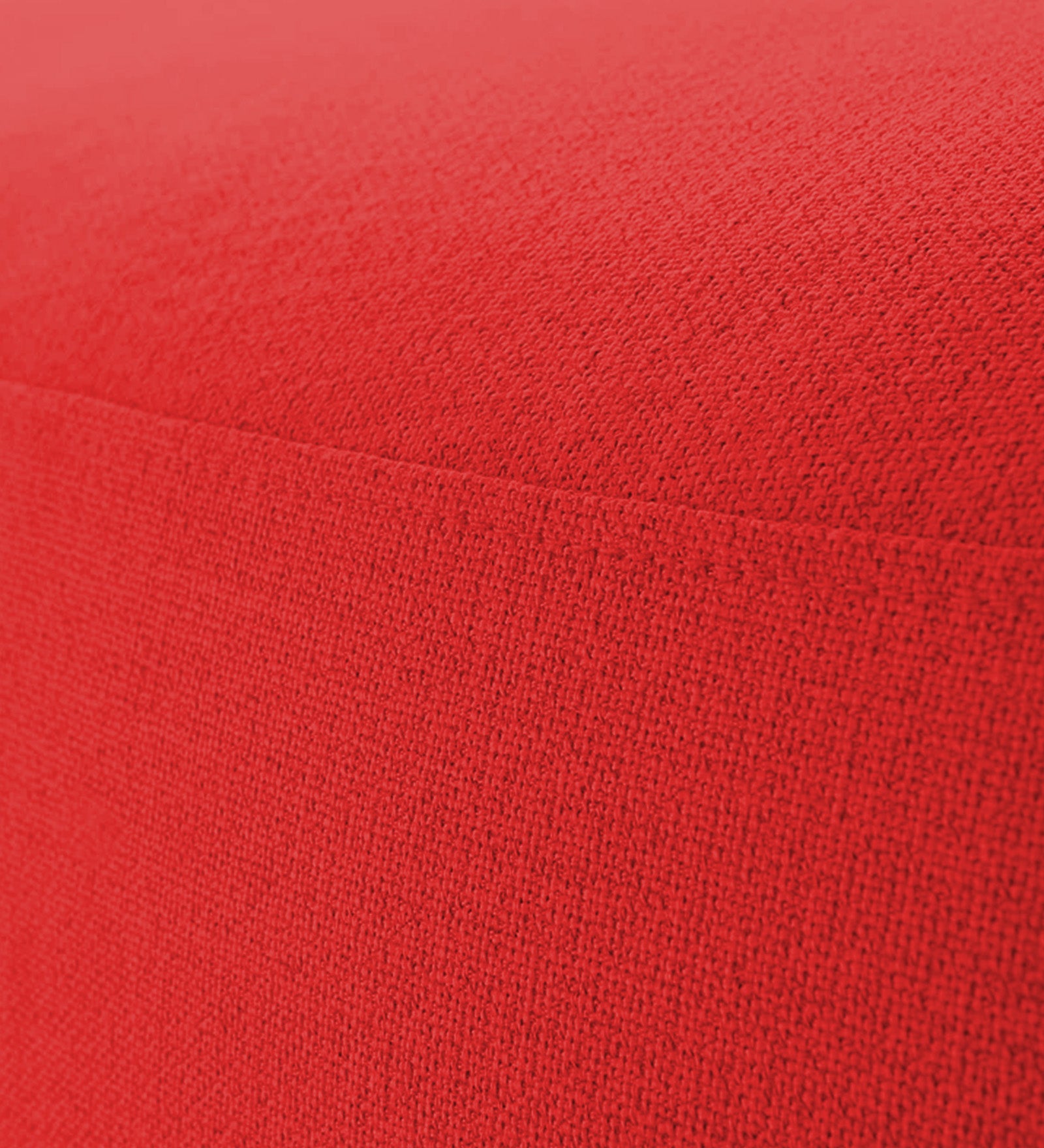 Nona Fabric Pouffe In Ruby Red Colour - Febonic Living