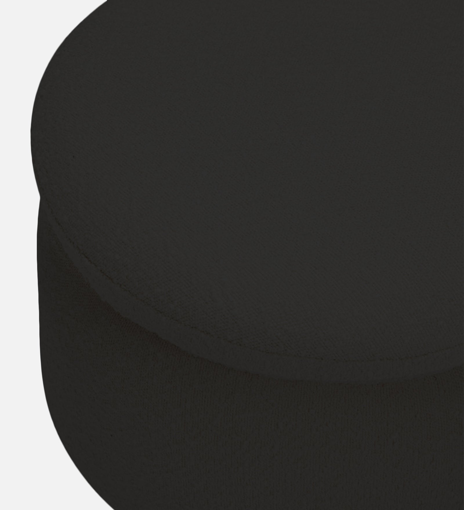 Noki Boucle Fabric Ottoman In Cloud Grey Colour With Storage - Febonic Living
