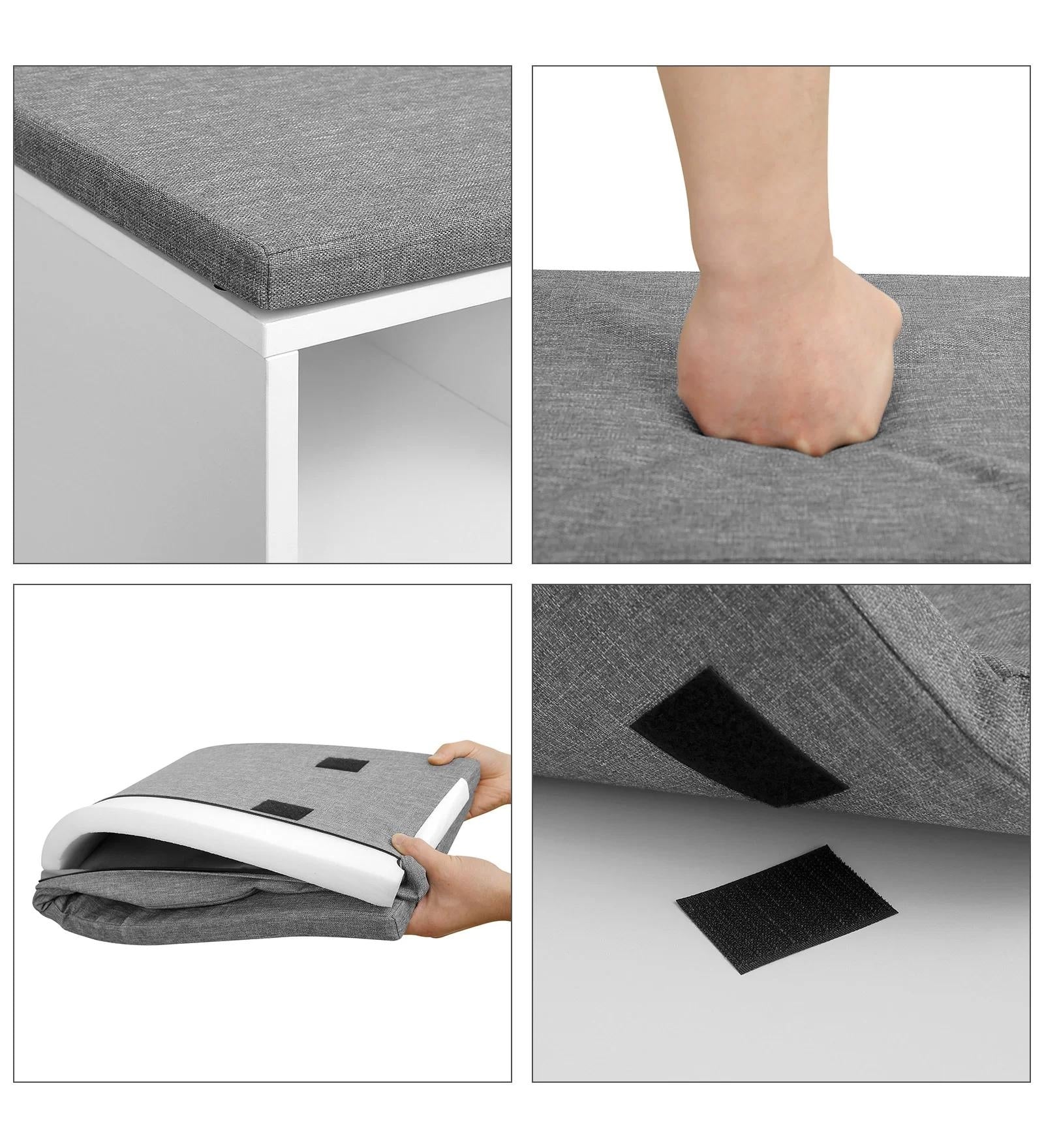 Liani Shoe Rack In Frosty White Finish - Febonic Living