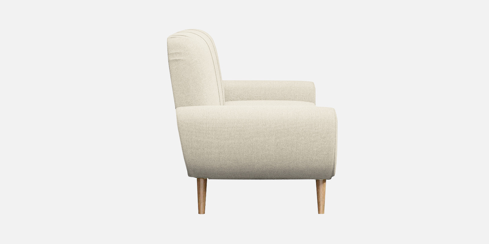 Jessy Fabric 3 Seater Sofa In Ivory Cream Colour - Febonic Living