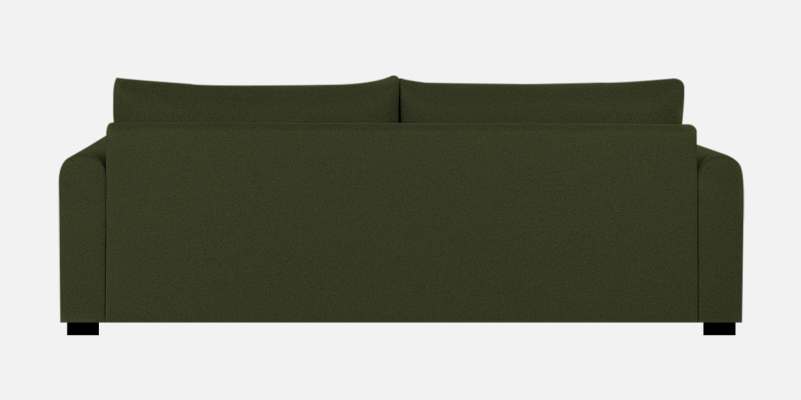 Sigma Fabric 3 Seater Sofa In Olive Green Colour - Febonic Living