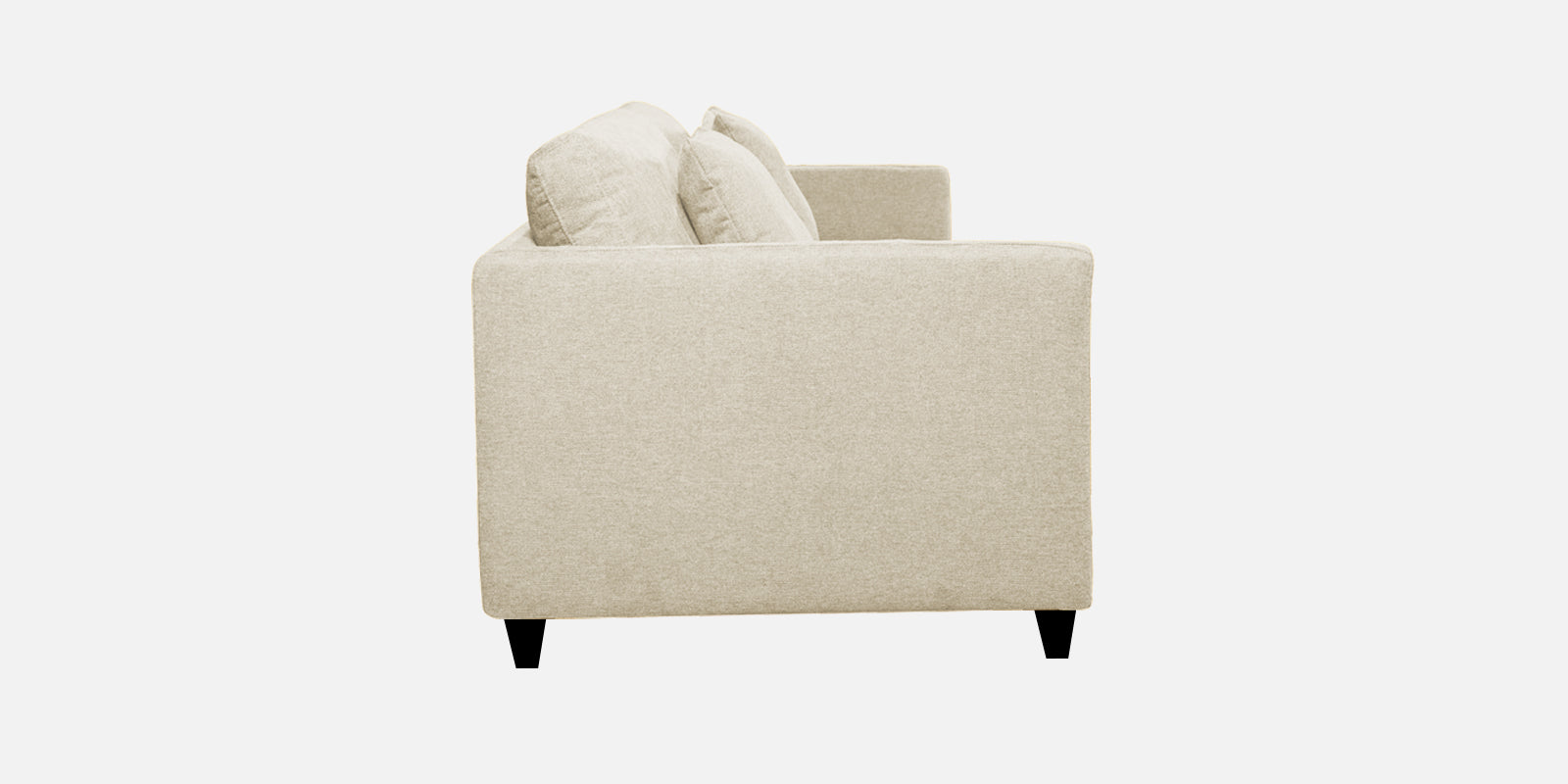 Kera Fabric 2 Seater Sofa in Ivory Cream Colour