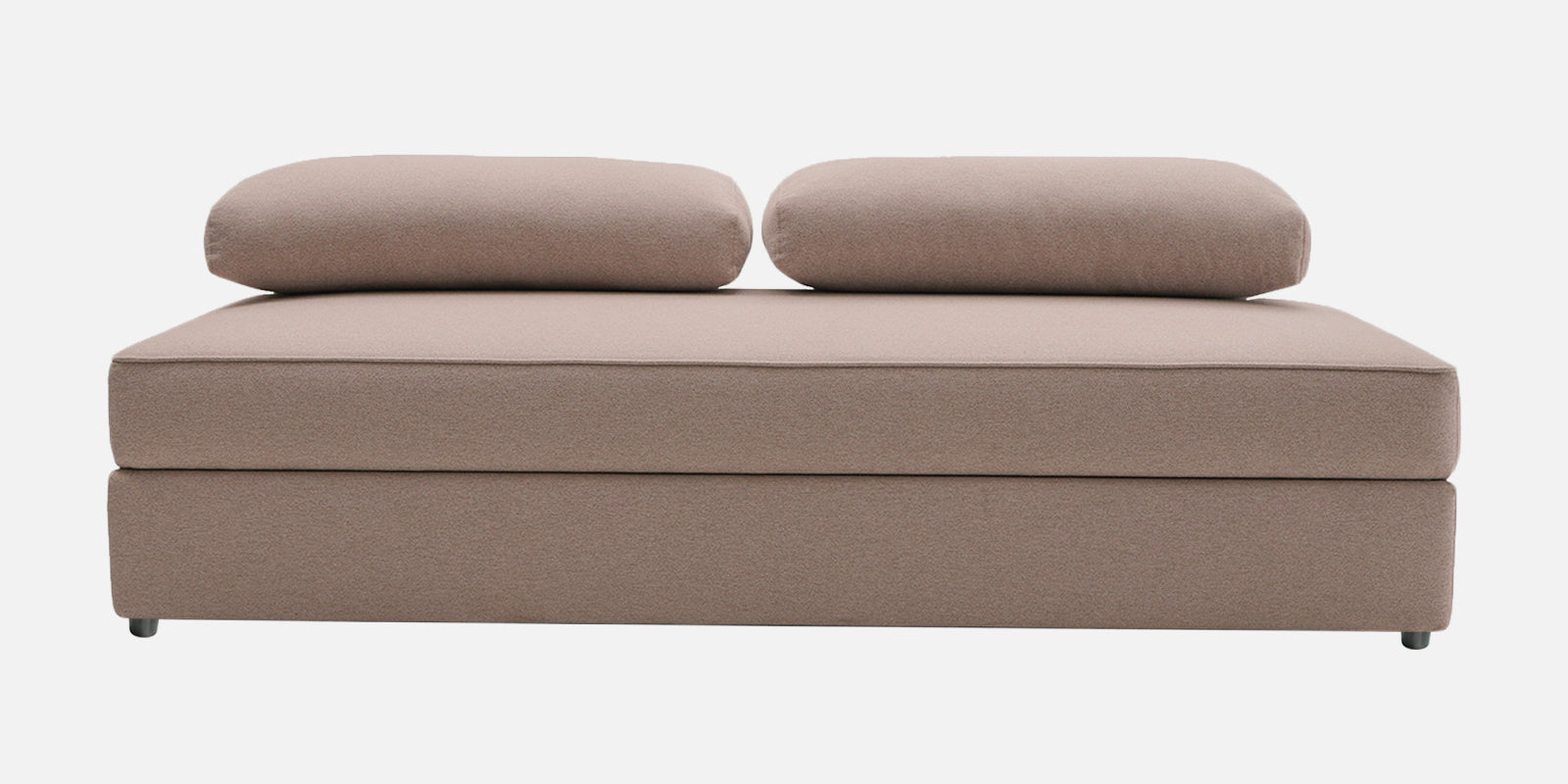 Vito Fabric Day Bed In Kadhi Beige Colour With Storage - Febonic Living