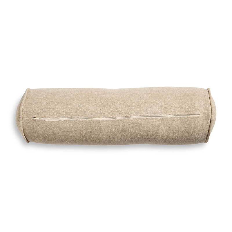 Tarra Boucle (18x60cm) Bolster Pillow In White Colour (Set of 2) - Febonic Living