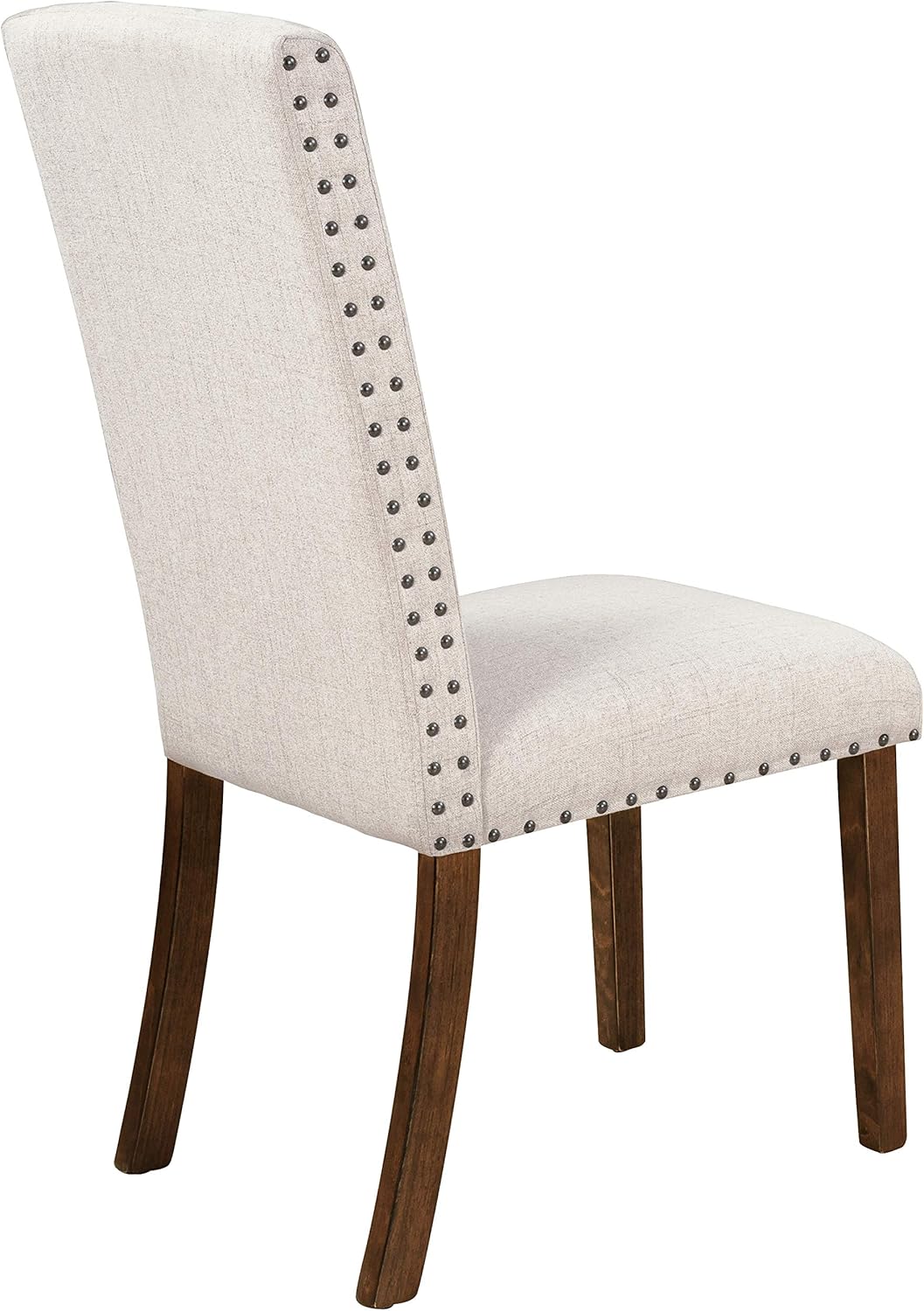 Coaster Fabric Dining Chair In Ivory Cream Colour - Febonic Living