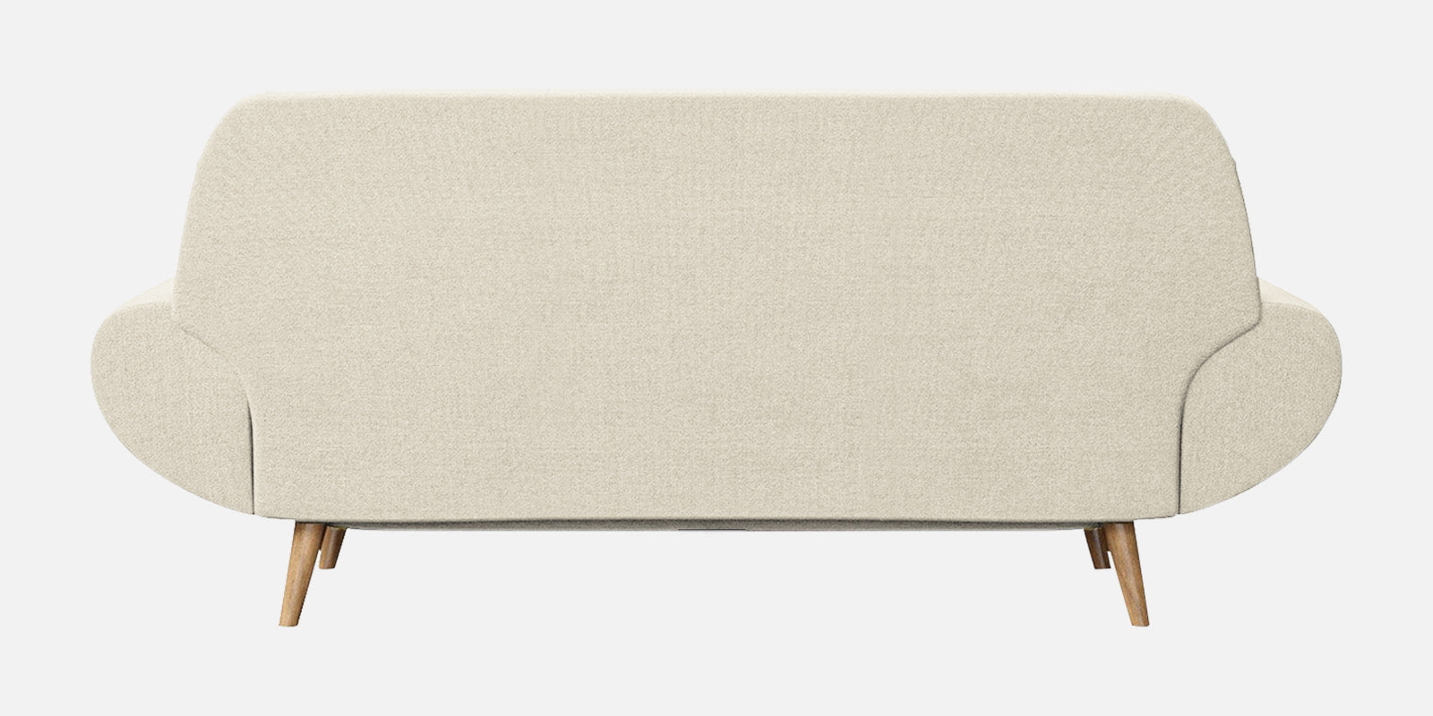 Jessy Fabric 3 Seater Sofa In Ivory Cream Colour - Febonic Living