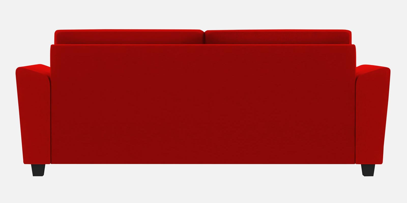 Daku Fabric 3 Seater Sofa In Ruby Red Colour - Febonic Living