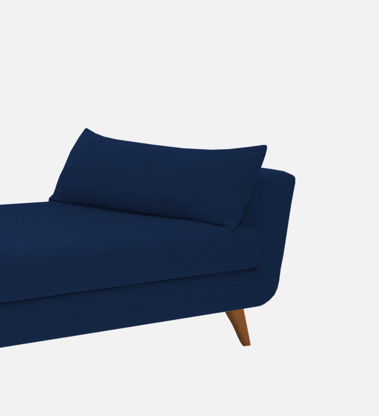 Jasmin Fabric Chaise Lounger In Royal Blue Colour - Febonic Living
