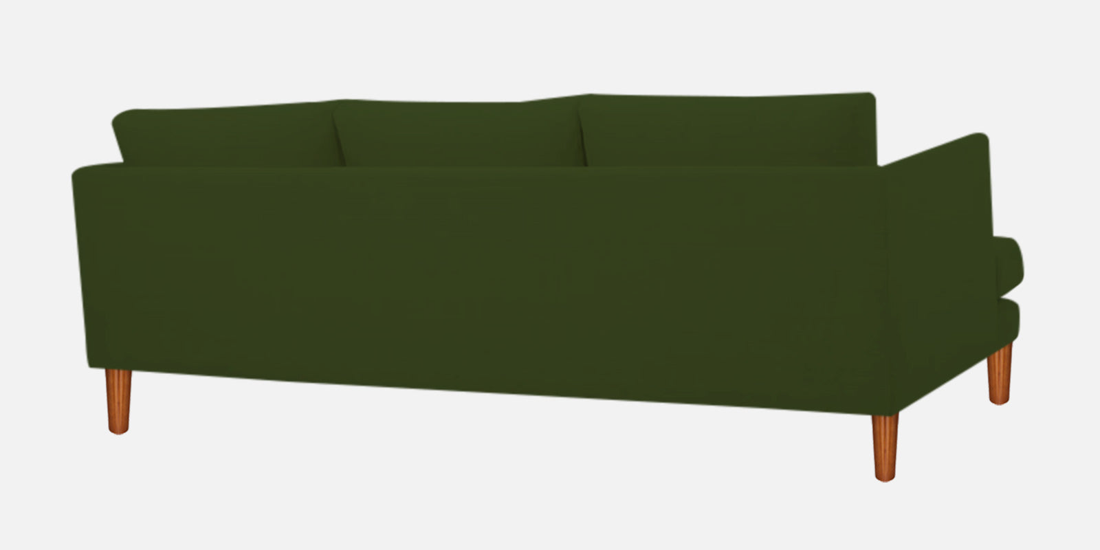 Sokun Fabric 3 Seater Sofa In Olive Green Colour - Febonic Living