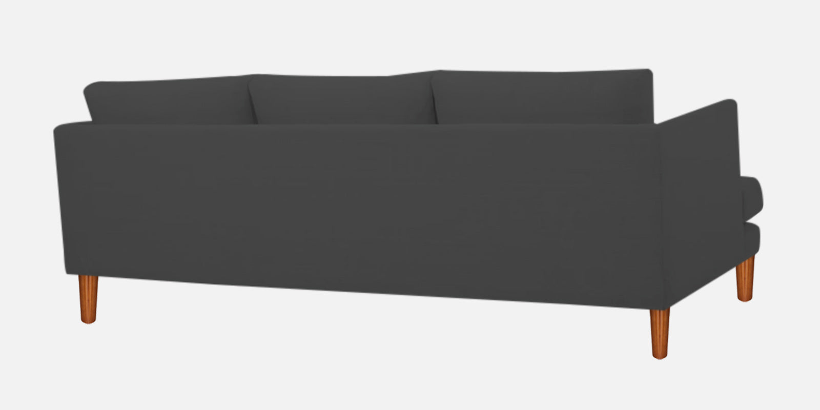 Sokun Fabric 3 Seater Sofa In Charcoal Grey Colour - Febonic Living