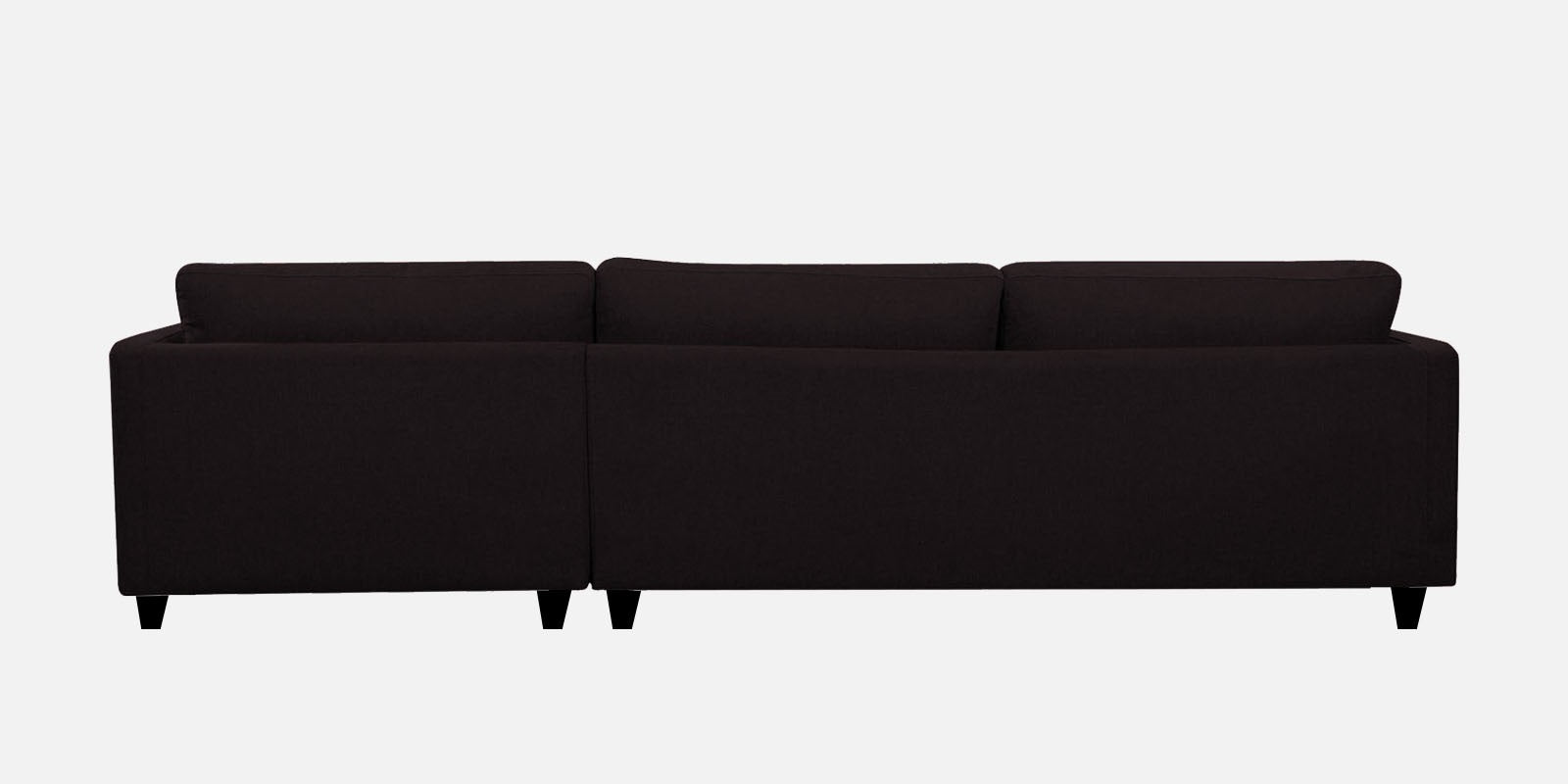 Kera Fabric RHS Sectional Sofa (3+Lounger) In Cara Brown Colour
