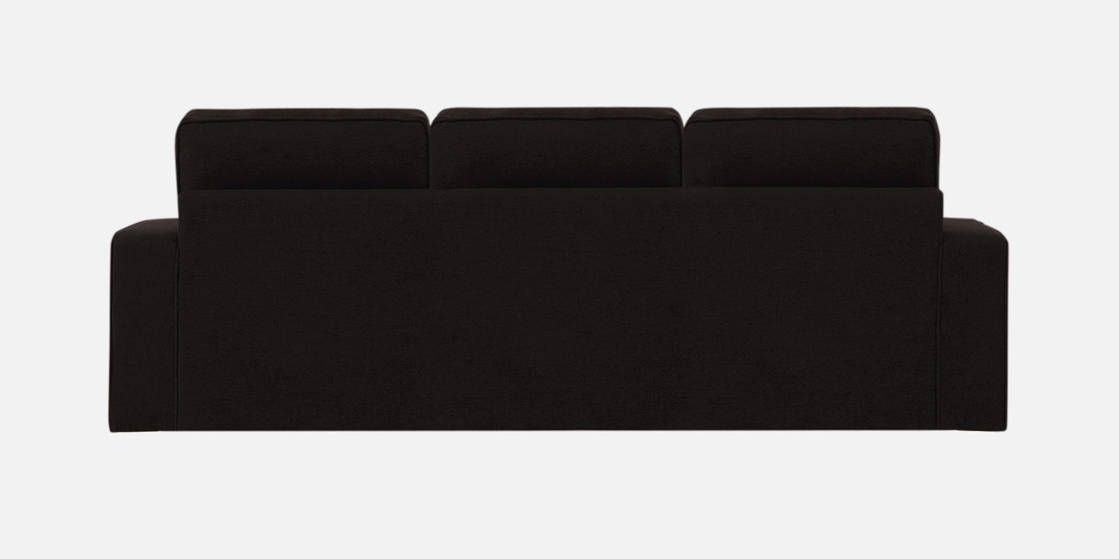 Kara Fabric 3 Seater Pull Out Sofa Cum Bed In Cara Brown Colour - Febonic Living