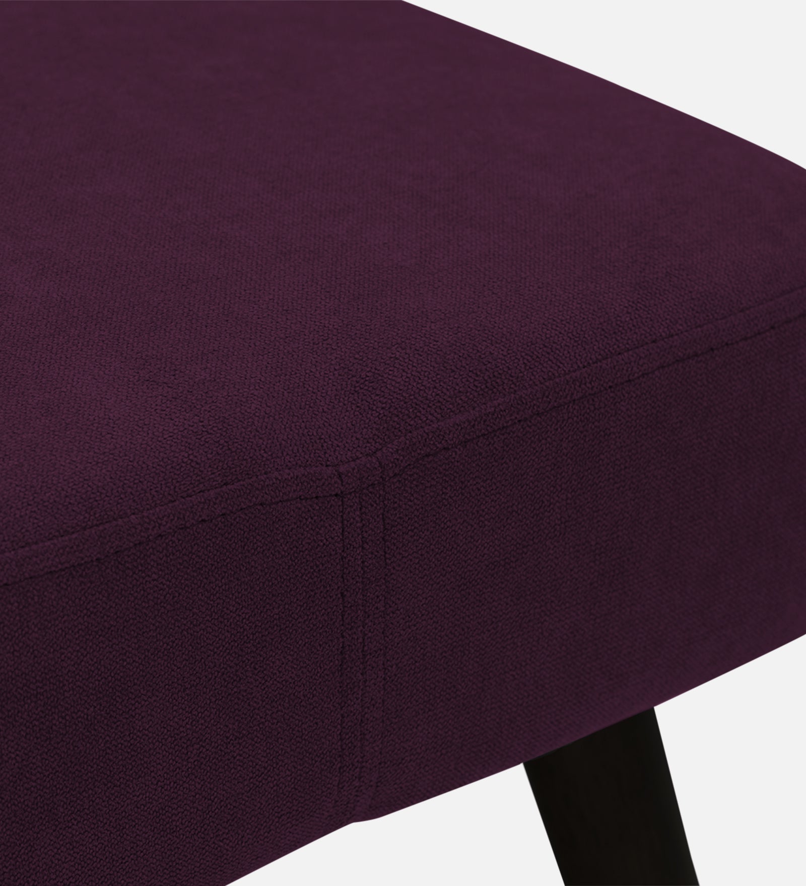 Luke Fabric Foot Stool In Greek Purple Colour - Febonic Living