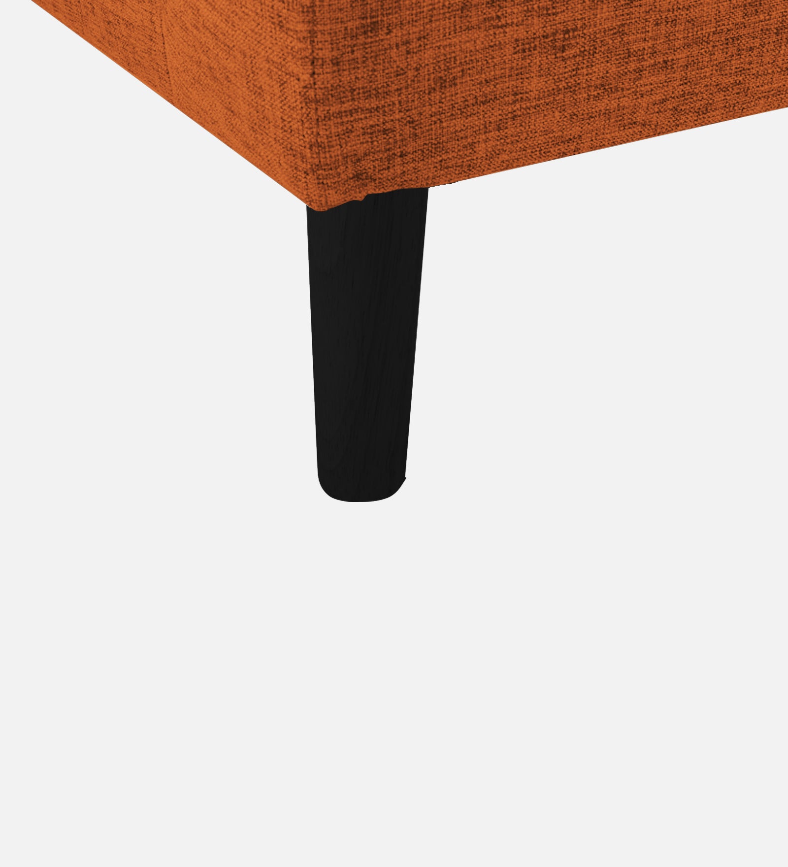 Casper Fabric 1 Seater Sofa In Vivid Orange Colour - Febonic Living