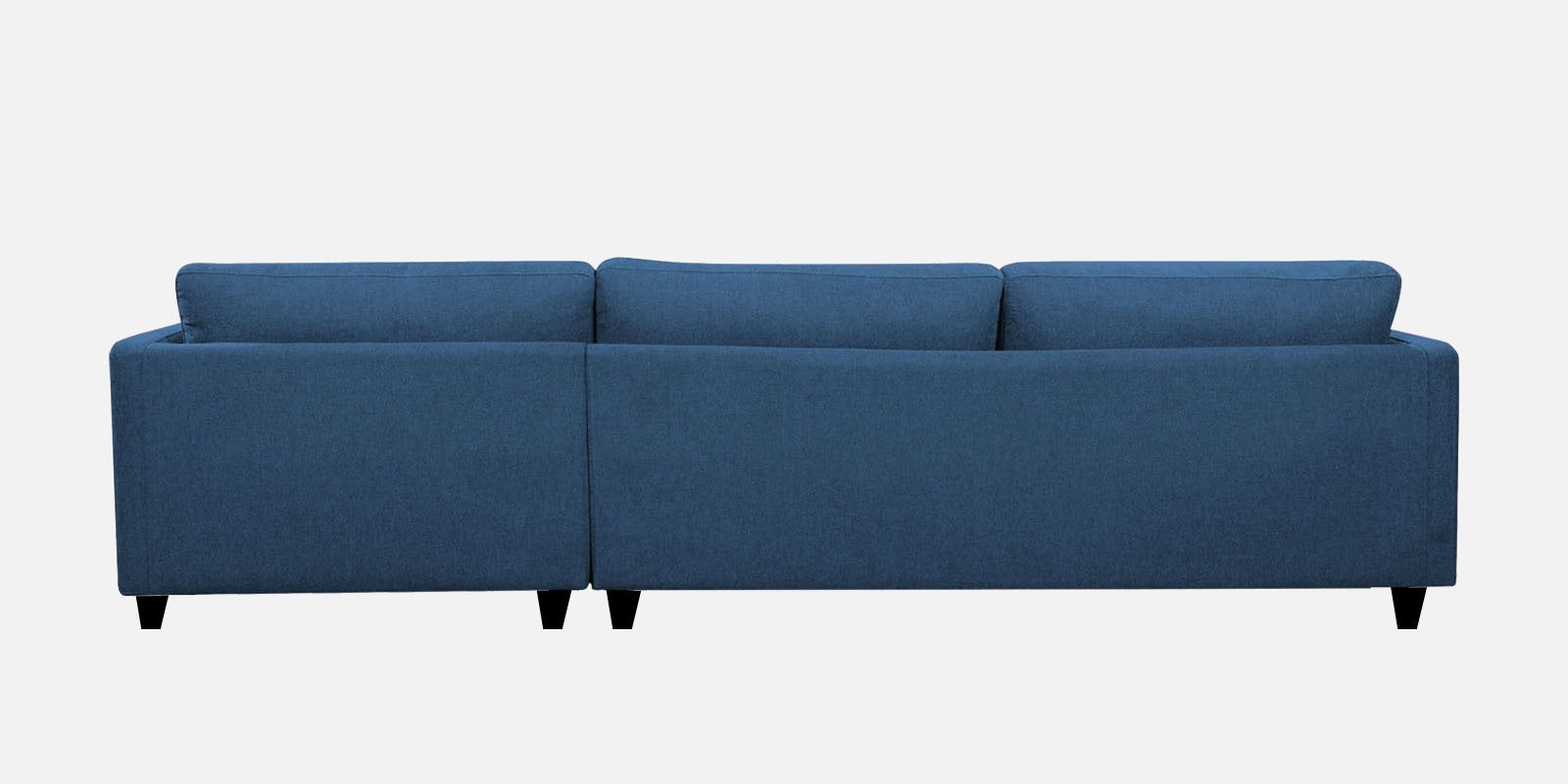 Kera Fabric RHS Sectional Sofa (3+Lounger) In Light Blue Colour