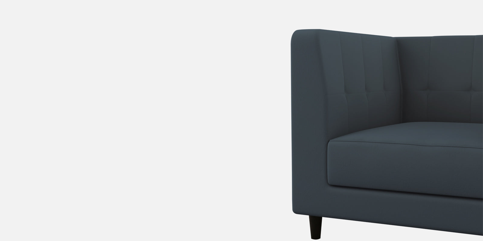 Braulia Velvet 3 Seater Sofa In Oxford Blue Colour - Febonic Living