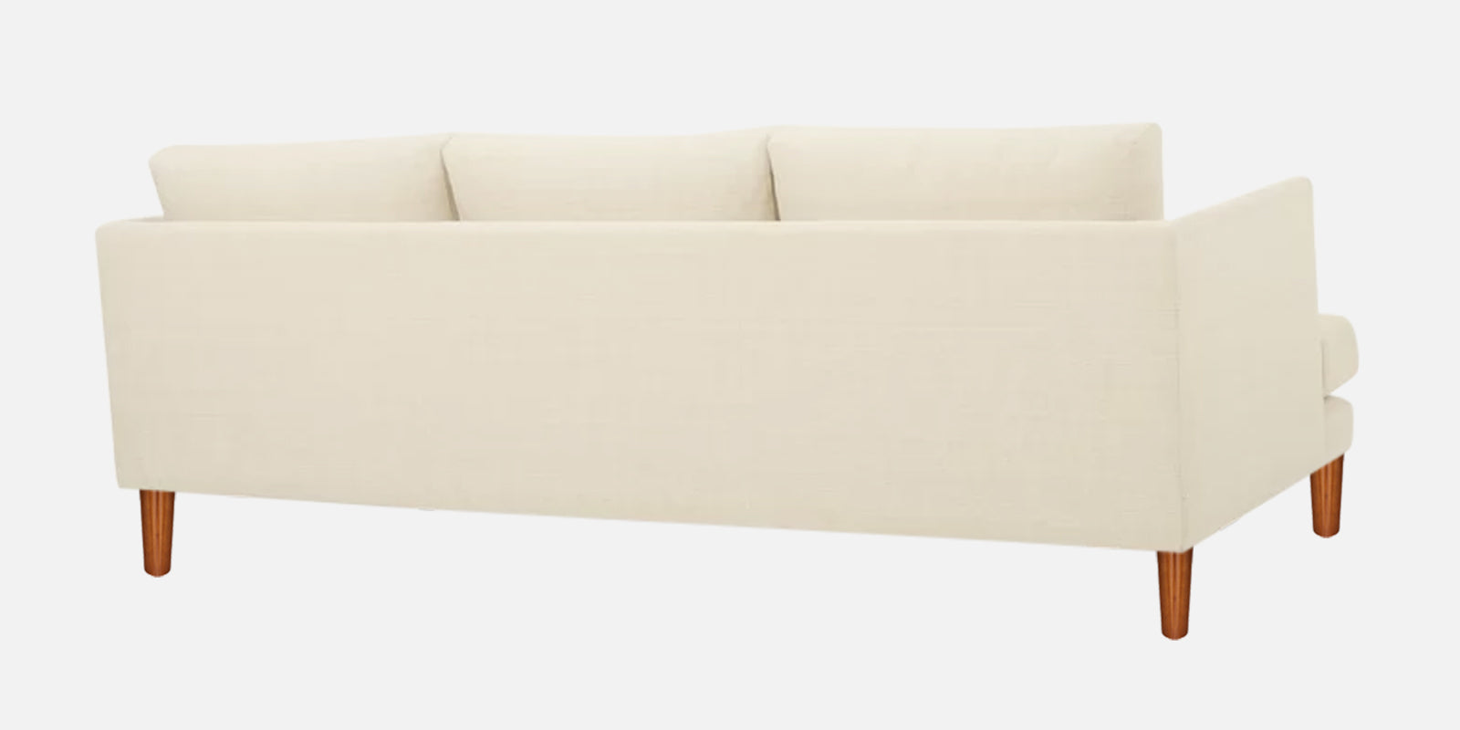 Sokun Fabric 3 Seater Sofa in Ivory Cream Colour