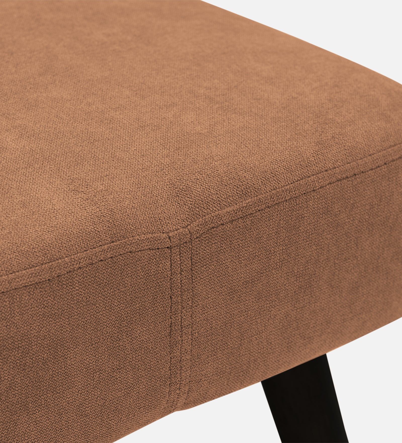 Luke Fabric Foot Stool In Cosmic Beige Colour - Febonic Living