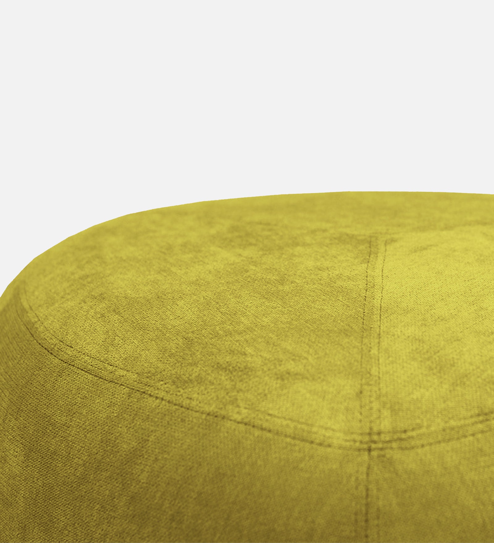 Keori Fabric Pouffe In Parrot Green Colour - Febonic Living