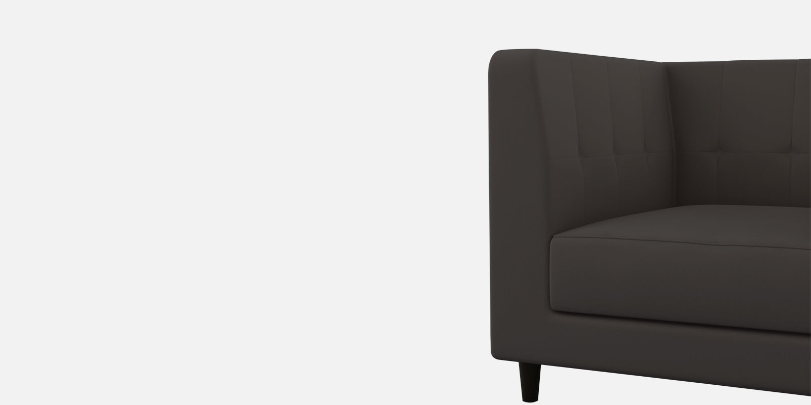 Braulia Velvet 3 Seater Sofa In Davy Grey Colour - Febonic Living