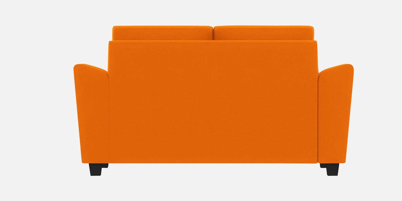 Daku Fabric 2 Seater Sofa In Vivid Orange Colour - Febonic Living