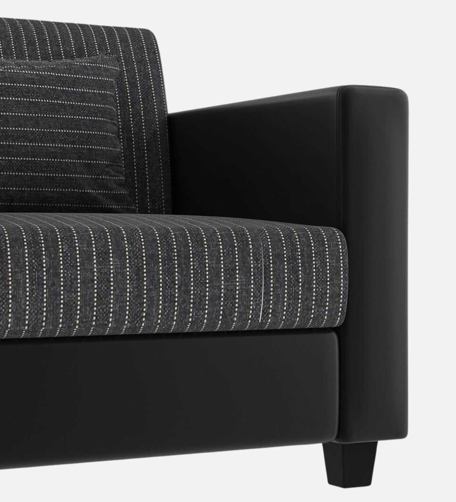 Polycotton Beso Leatherette Lama Black 8803 Code - Febonic Living