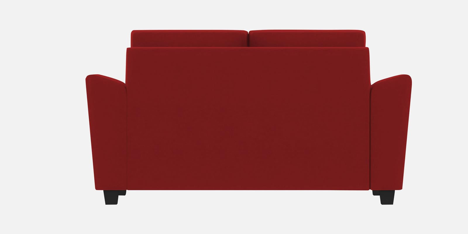 Daku Fabric 2 Seater Sofa In Blood Maroon Colour - Febonic Living