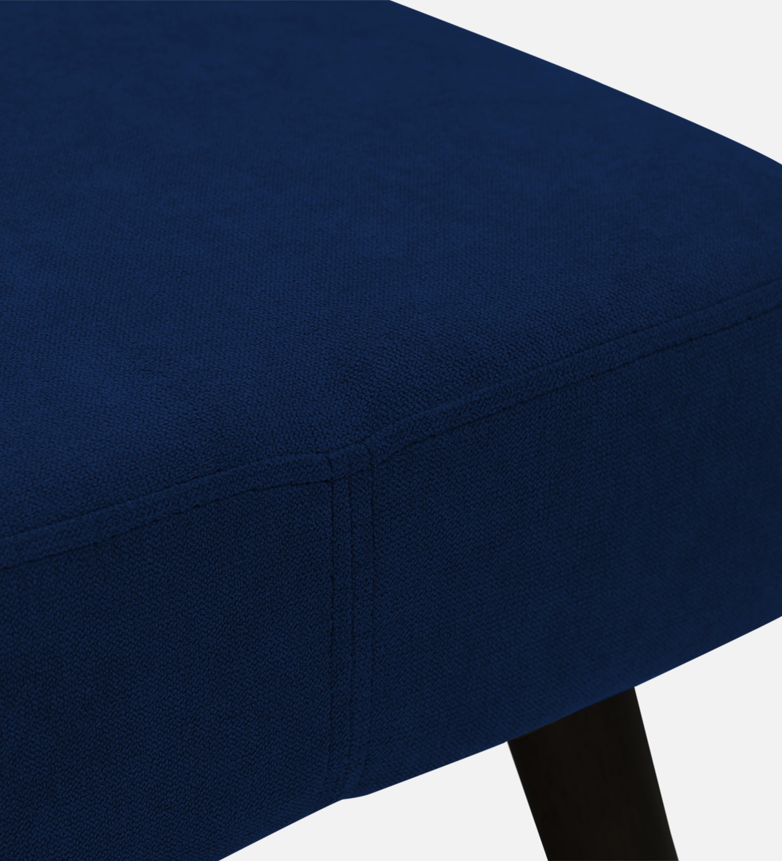 Luke Fabric Foot Stool In Royal Blue Colour - Febonic Living