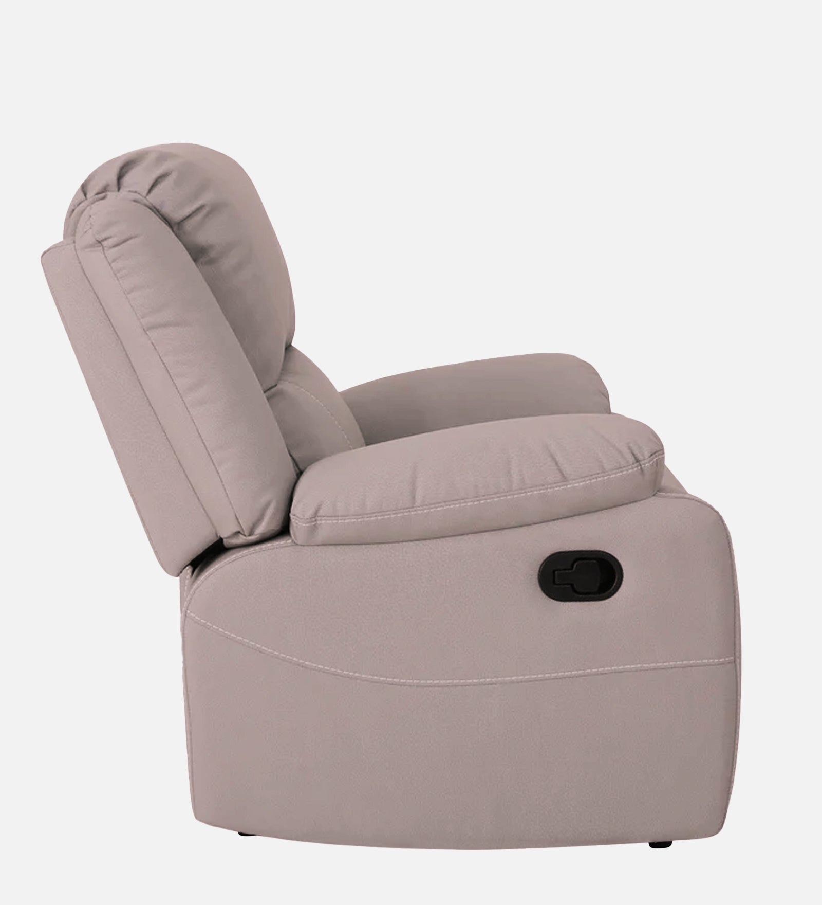 Adley Fabric 1 Seater Manual Recliner In Orchid Beige Colour - Febonic Living