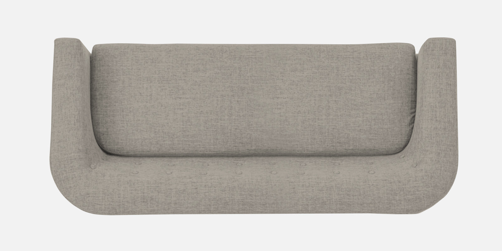 Casper Fabric 3 Seater Sofa In Ash Grey Colour - Febonic Living