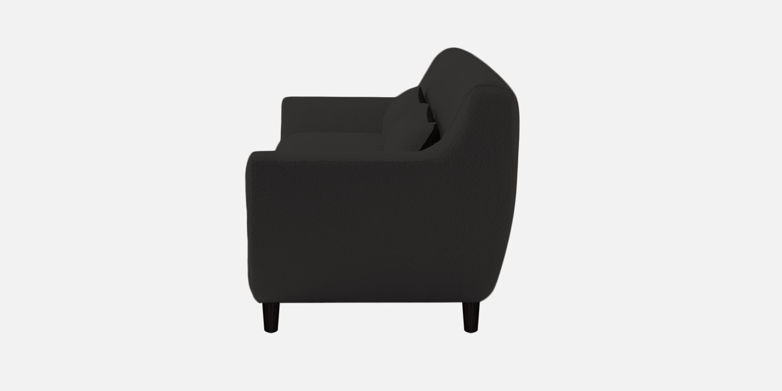 Nesco Boucle Fabric 2 Seater Sofa In Cloud Grey Colour - Febonic Living