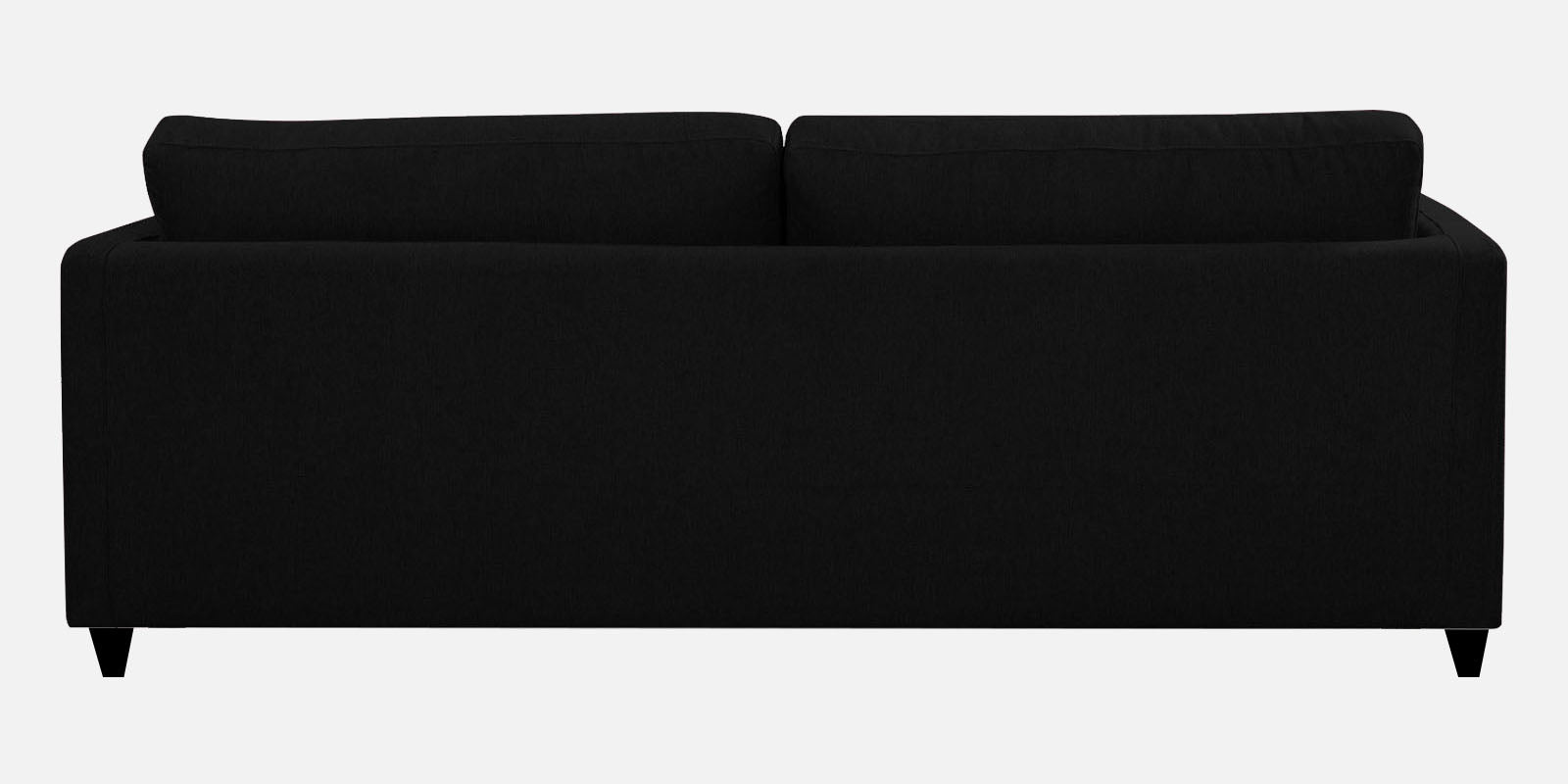 Kera Fabric 3 Seater Sofa in Zed Black Colour