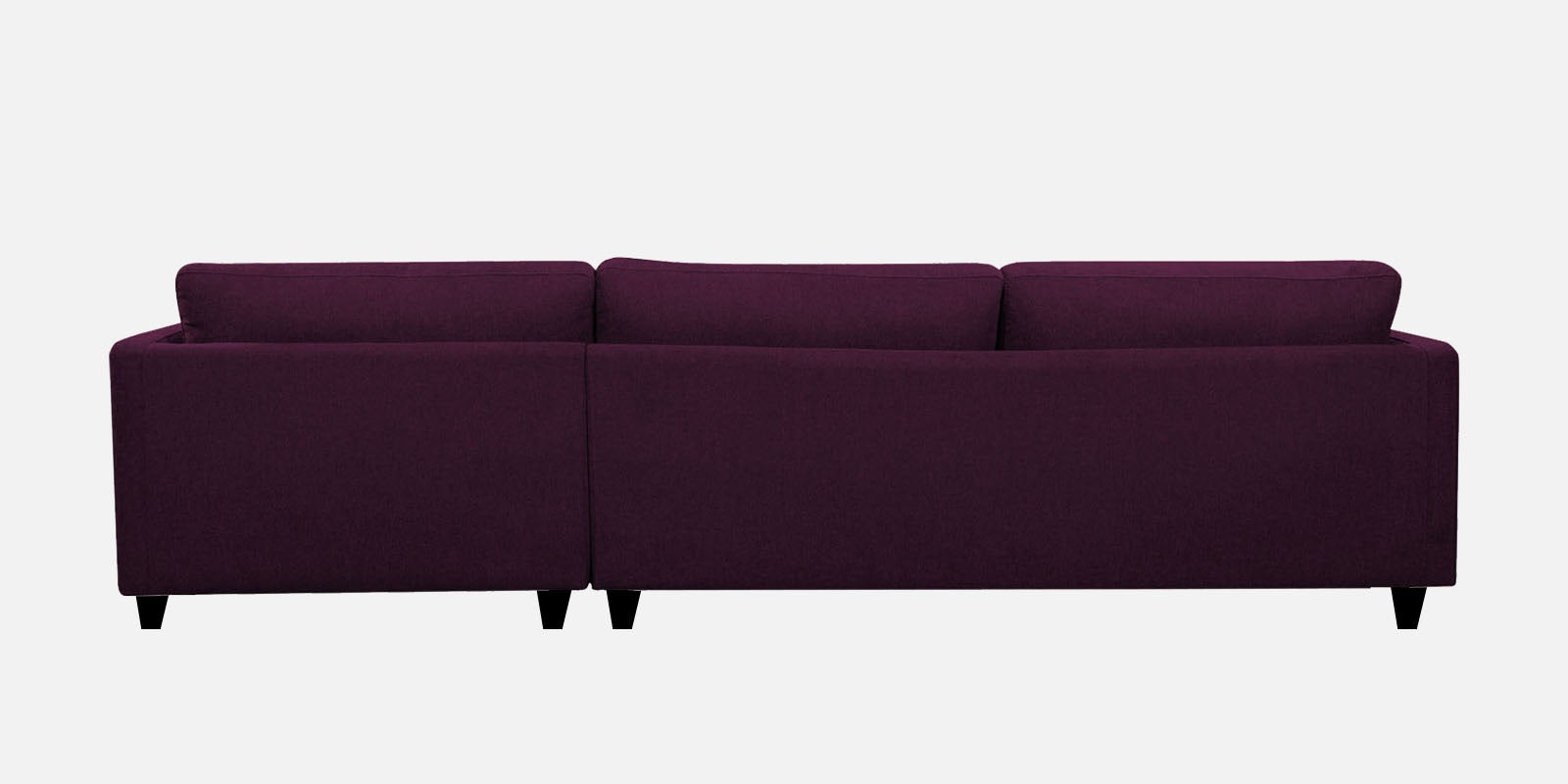 Kera Fabric RHS Sectional Sofa (3+Lounger) In Greek Purple Colour - Febonic Living