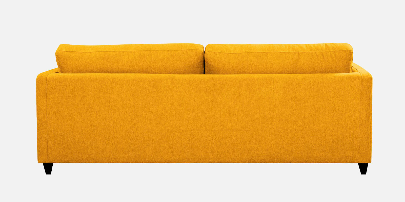 Kera Fabric 2 Seater Sofa In Bold Yellow Colour - Febonic Living