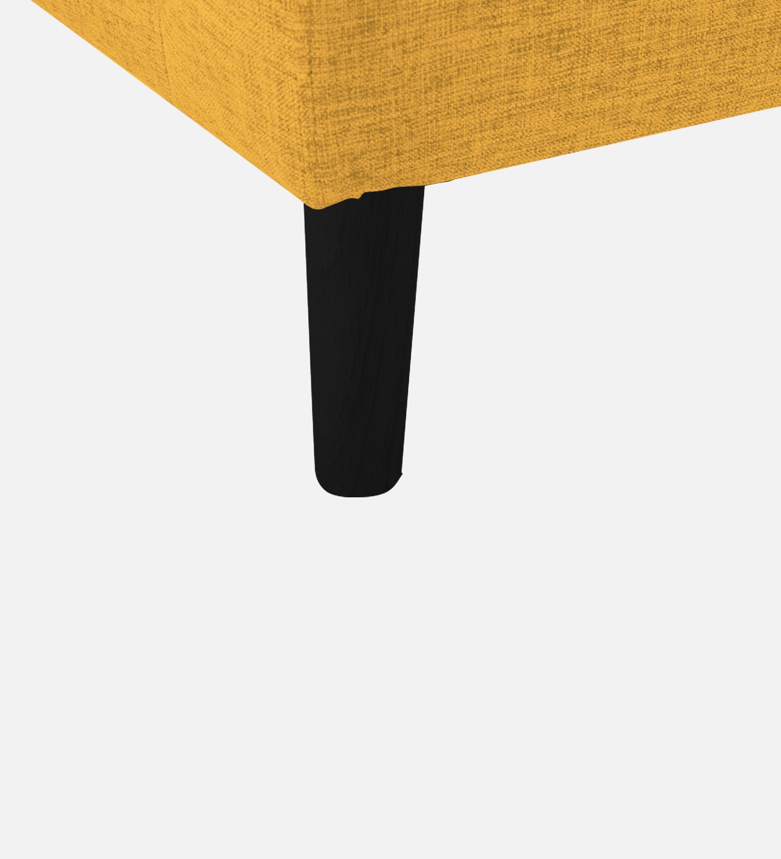 Casper Fabric 1 Seater Sofa In Bold Yellow Colour - Febonic Living