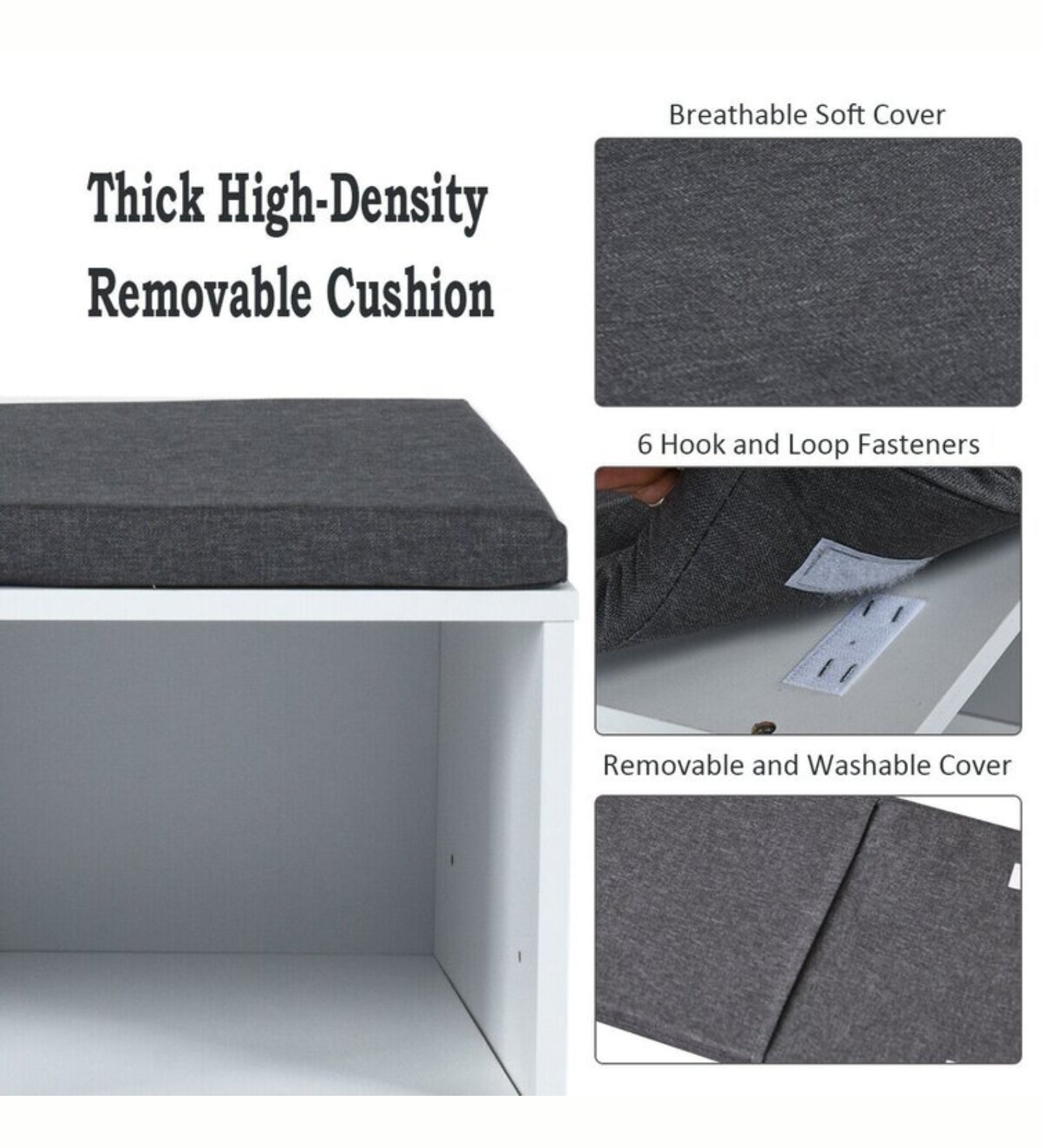 Ijaz Shoe Rack In Frosty White Finish - Febonic Living