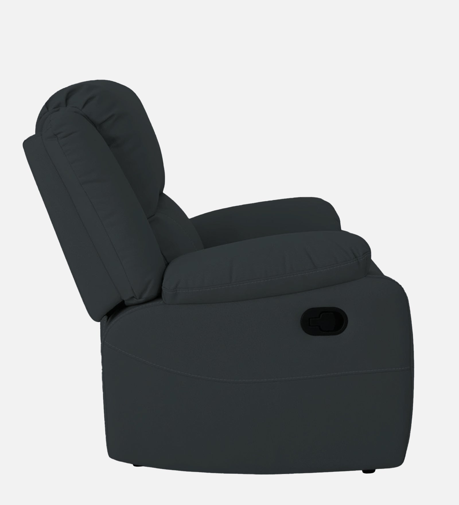 Adley Fabric 1 Seater Manual Recliner In Duby Grey Colour - Febonic Living