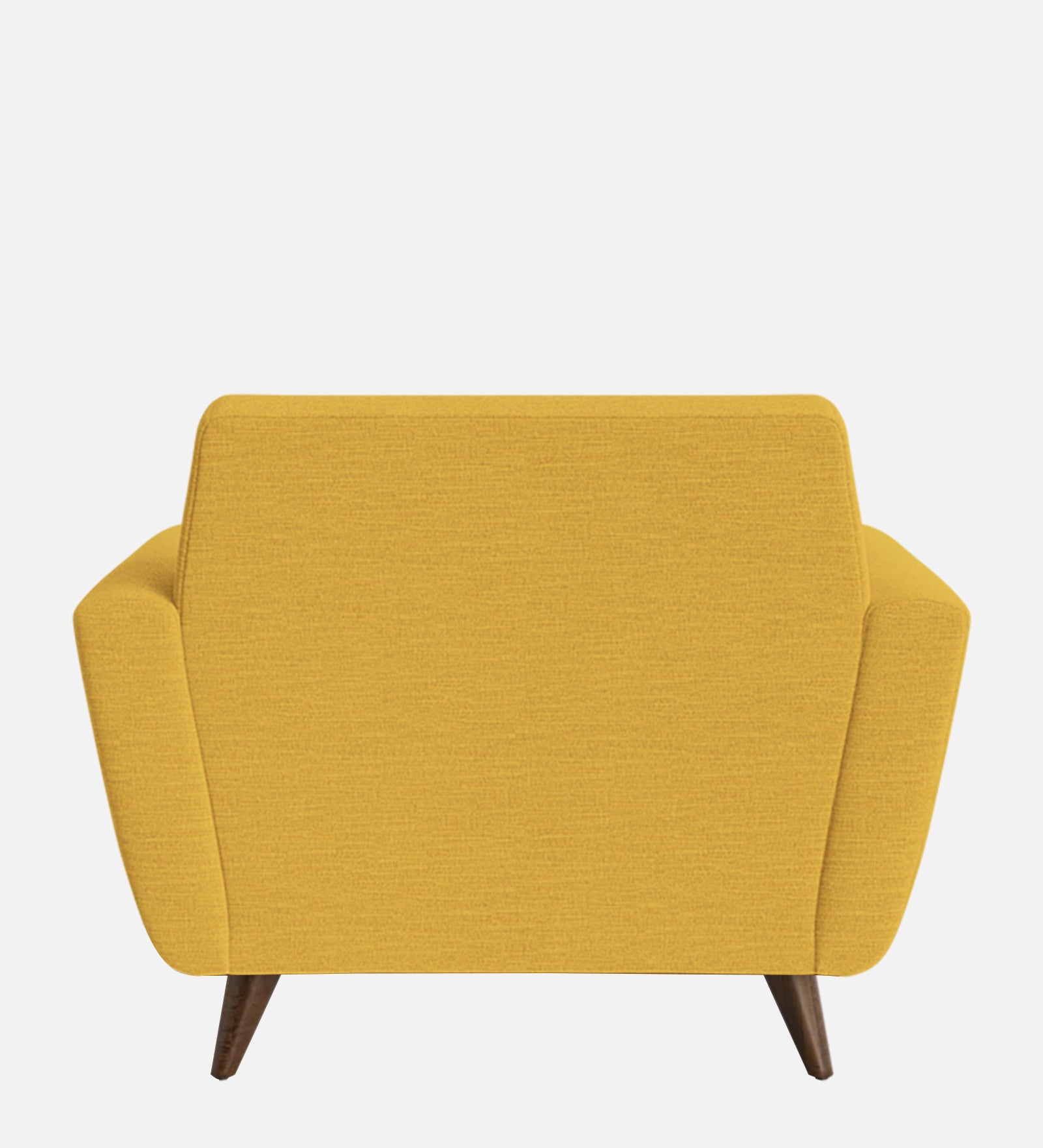 Jasmin Fabric 1 Seater Sofa In Bold Yellow Colour - Febonic Living