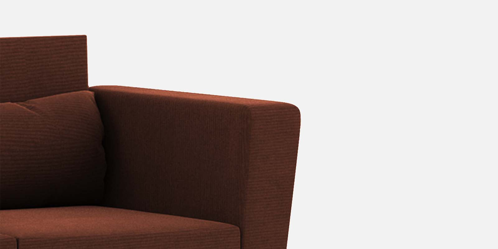 Tokyo Fabric 2 Seater Sofa In Coffee Brown Colour - Febonic Living