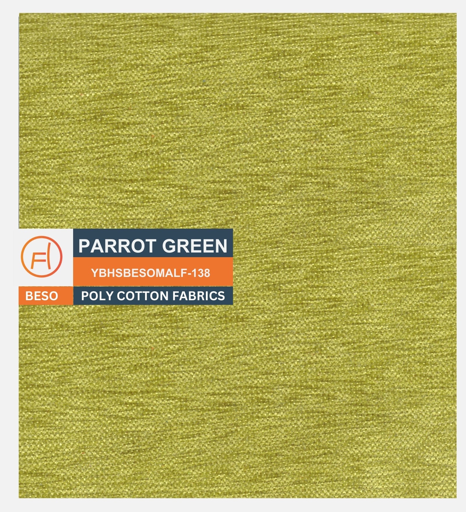 Luke Fabric Foot Stool In Parrot Green Colour - Febonic Living