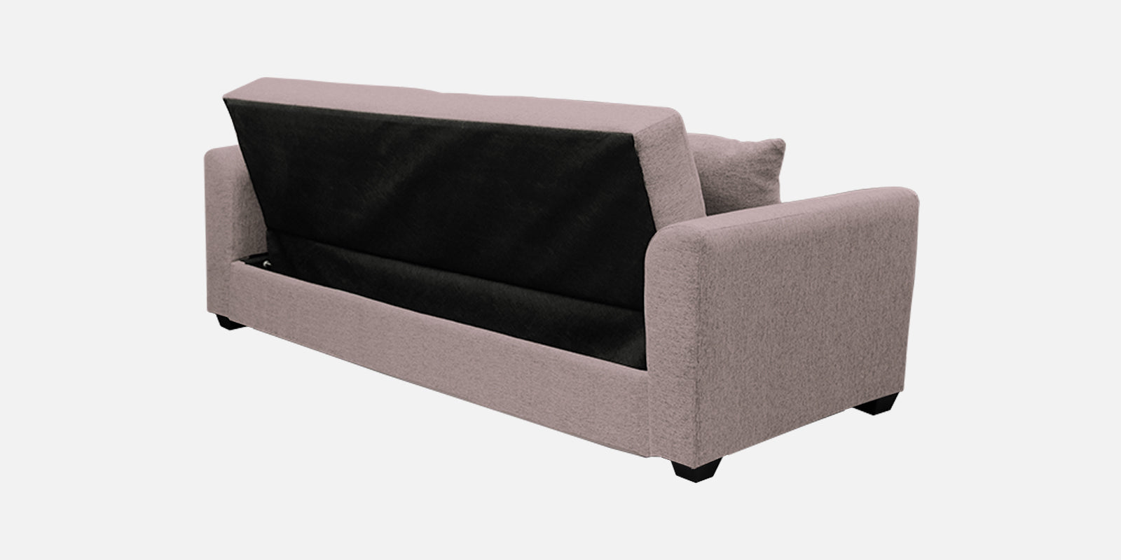 Bony Fabric 3 Seater Convertible Sofa Cum Bed In Orchid Beige Colour - Febonic Living