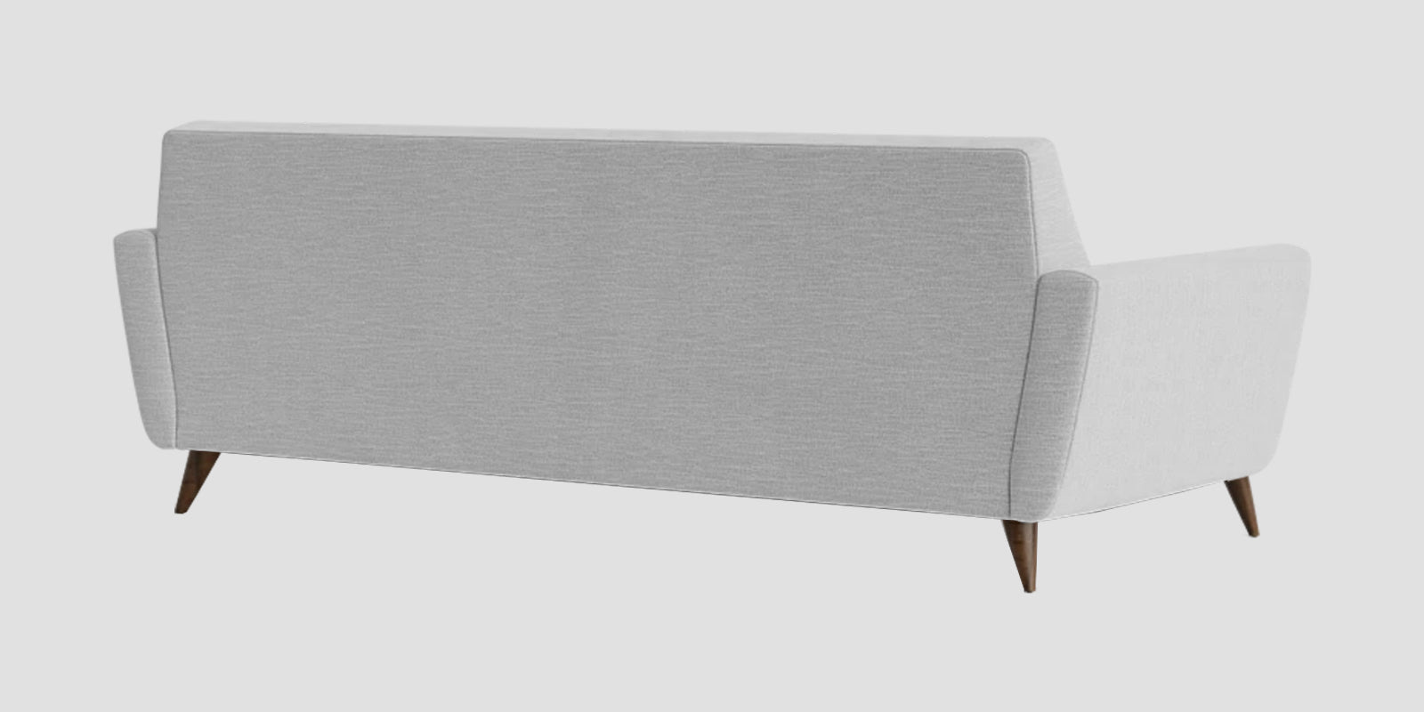 Jasmin Fabric 3 Seater Sofa In Lit Grey Colour - Febonic Living