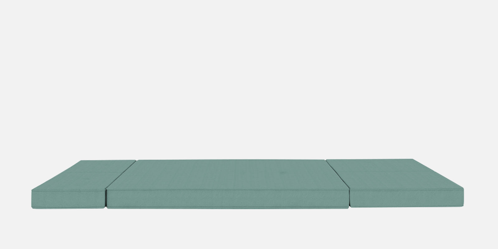 Cora Fabric 2 Seater Foldable Sofa Cum Bed In suka blue Colour - Febonic Living