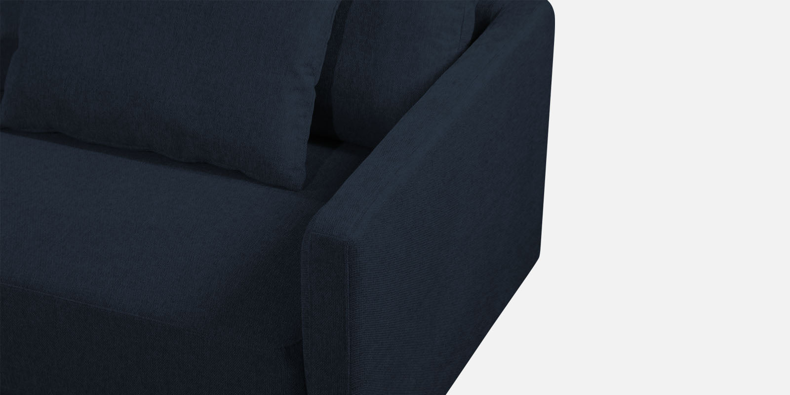 Kera Fabric 2 Seater Sofa In Denim Blue Colour - Febonic Living