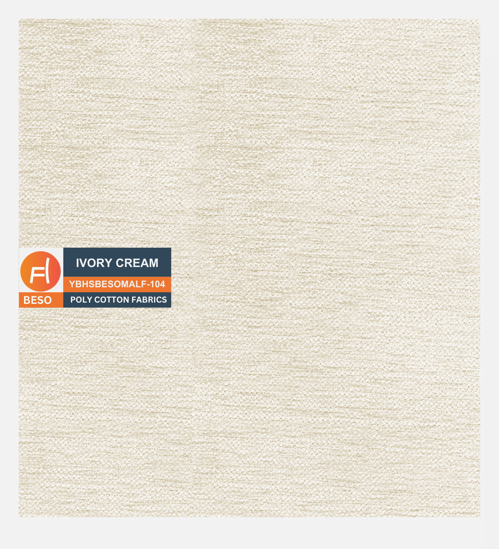 Noce Fabric Armless Chaise Lounger In Ivory Cream Colour - Febonic Living