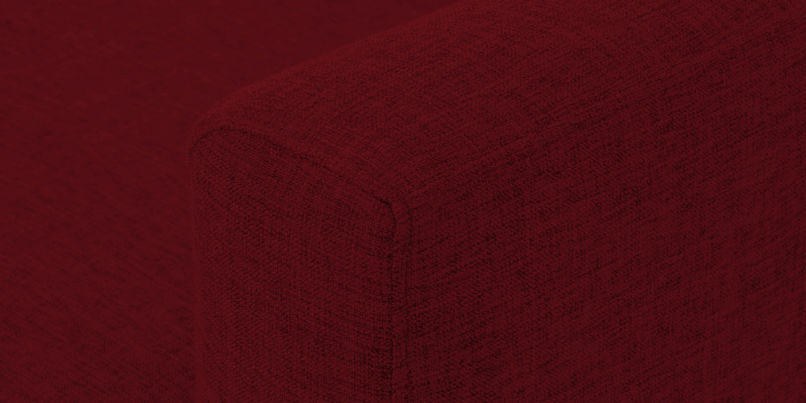 Casper Fabric 2 Seater Sofa In Ruby Red Colour - Febonic Living
