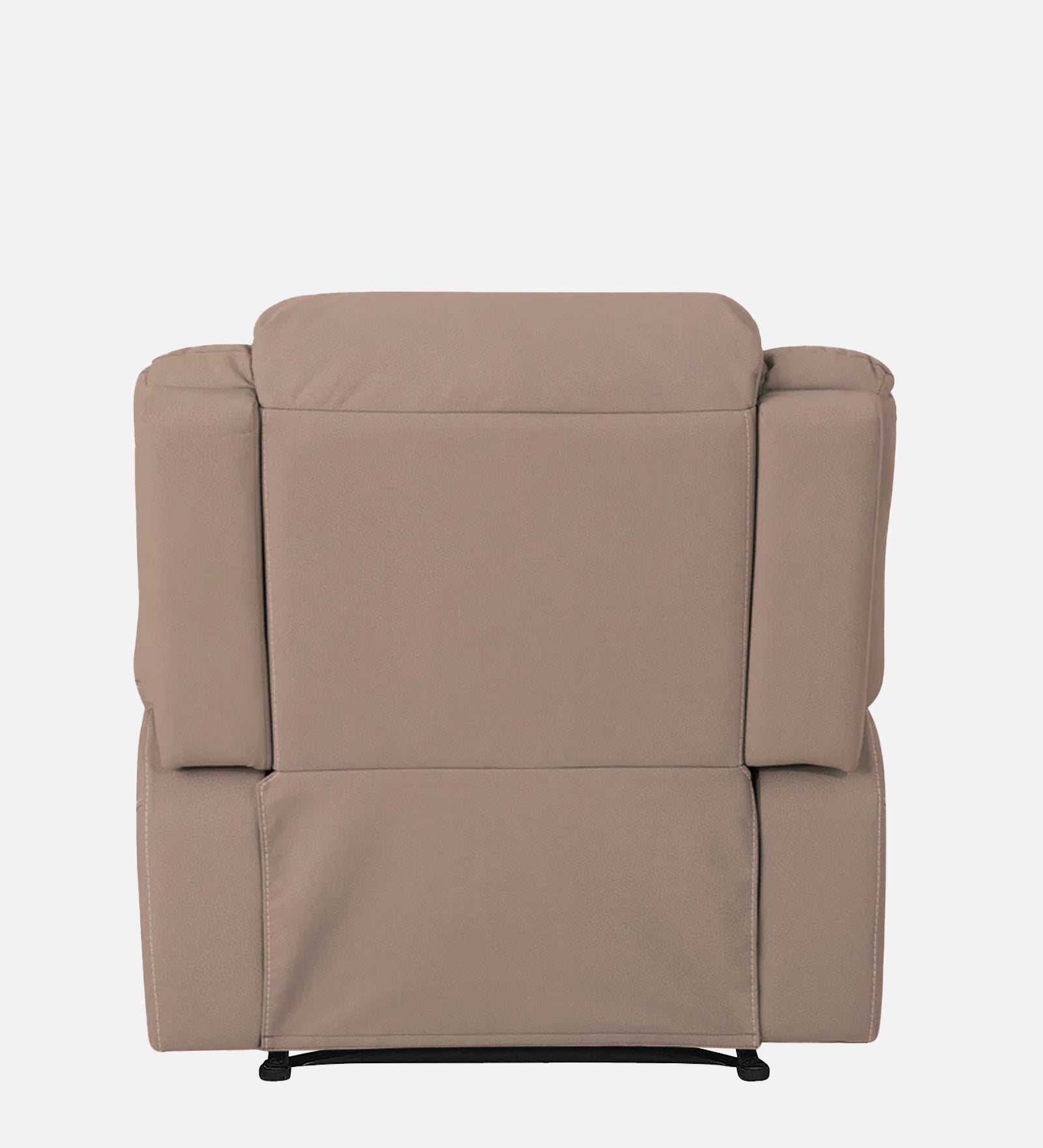 Adley Fabric 1 Seater Manual Recliner In Mush Beige Colour - Febonic Living