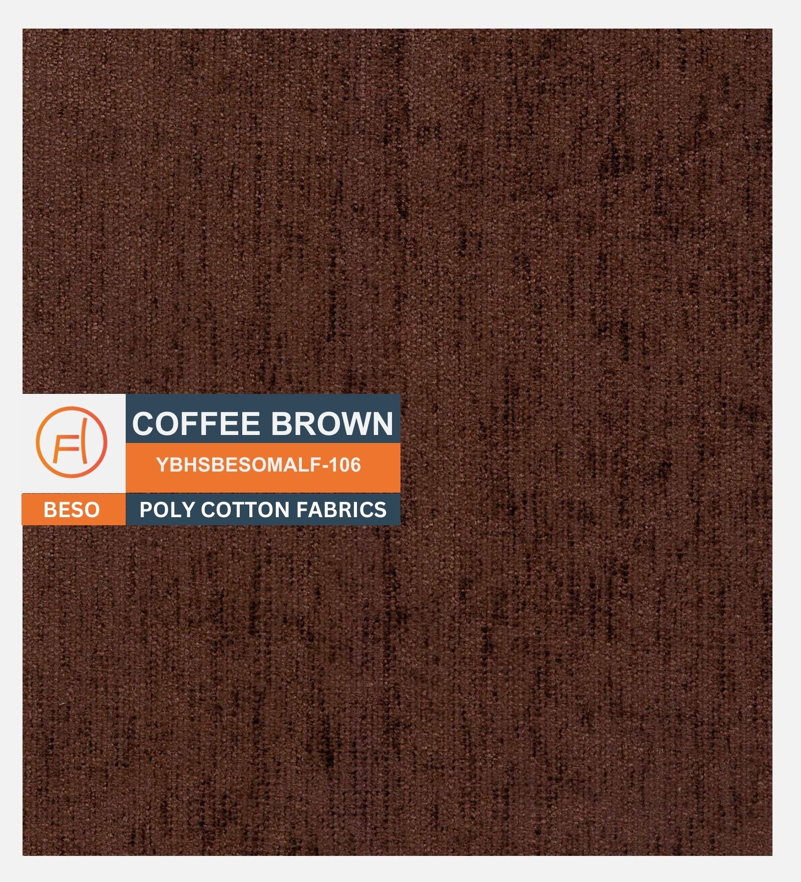 Luke Fabric Foot Stool In Coffee Brown Colour - Febonic Living