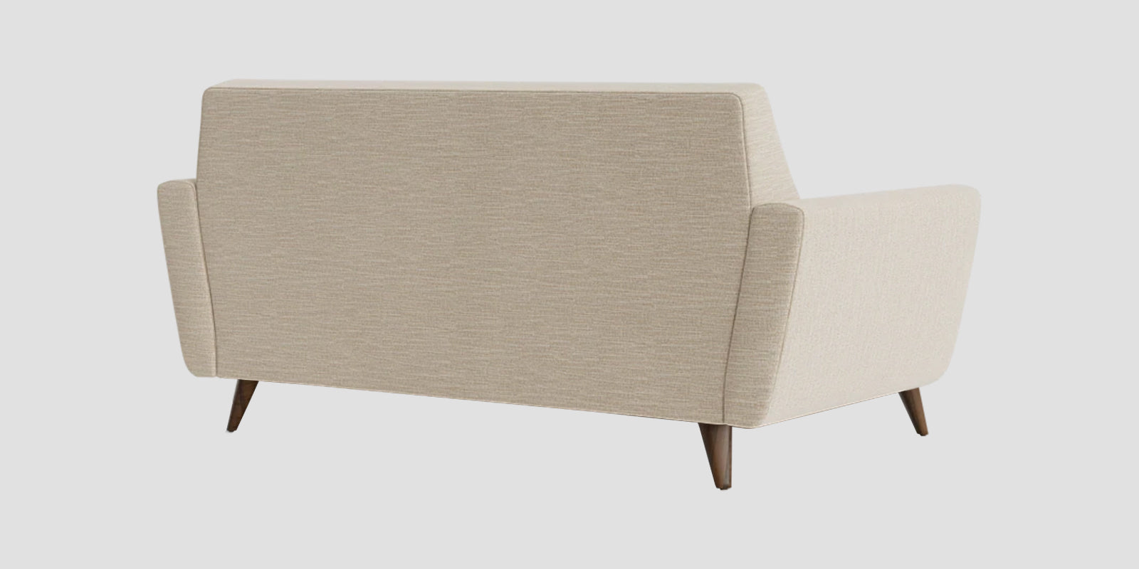 Jasmin Fabric 2 Seater Sofa In Ivory Cream Colour - Febonic Living
