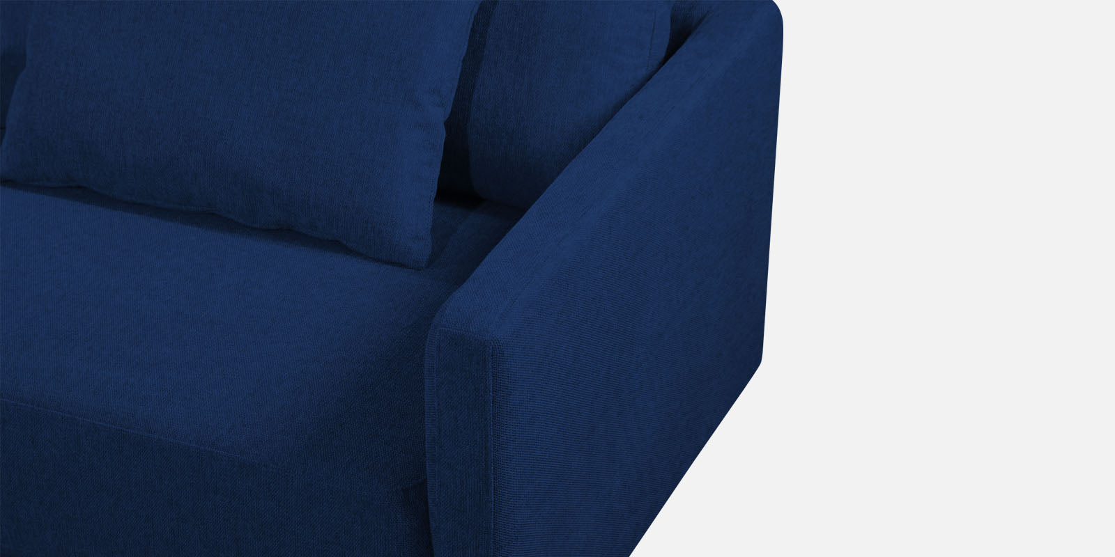 Kera Fabric 2 Seater Sofa In Royal Blue Colour - Febonic Living